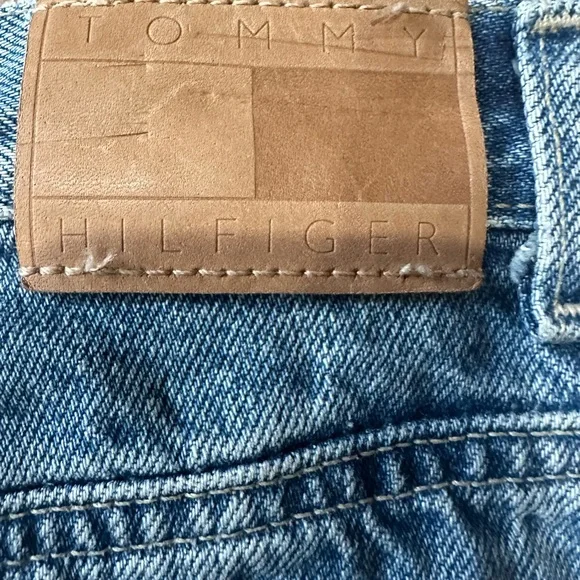 Vintage Y2K Tommy Hilfiger Blue Denim Mini Skirt - Picture 6 of 7
